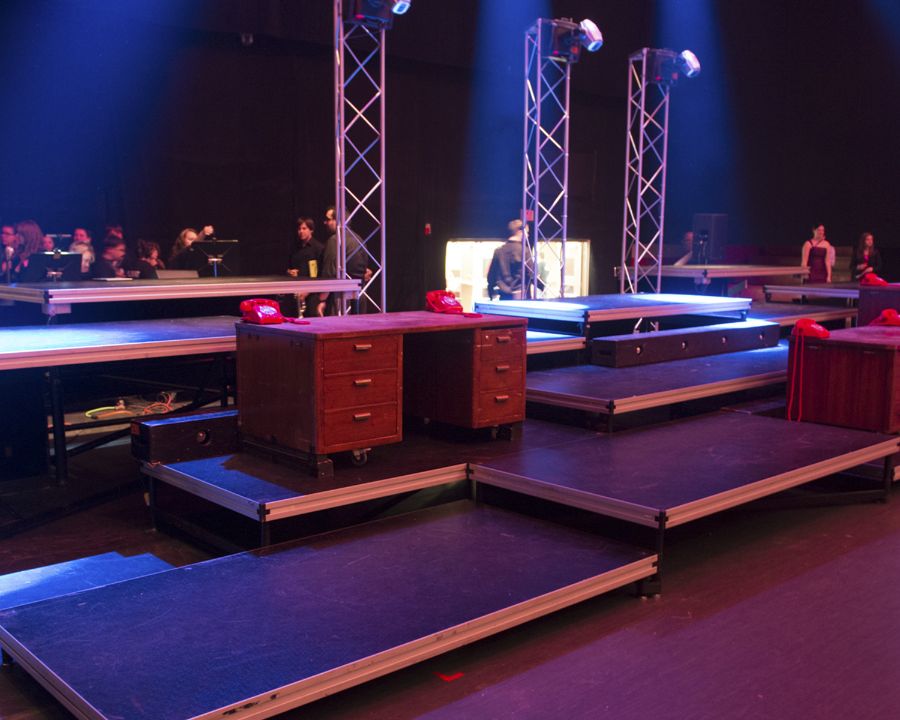 Safety Considerations for Staging Platforms and Risers